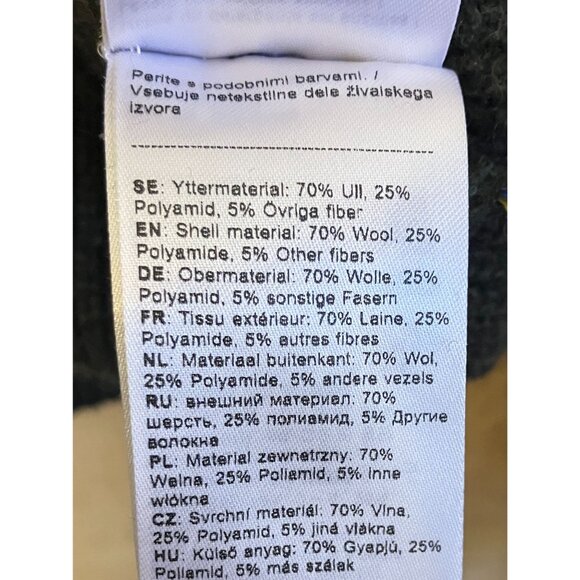 Fjallraven Mens Greenland Re-Wool Cardigan Size Small Green Olive FA EXC - Picture 8 of 12